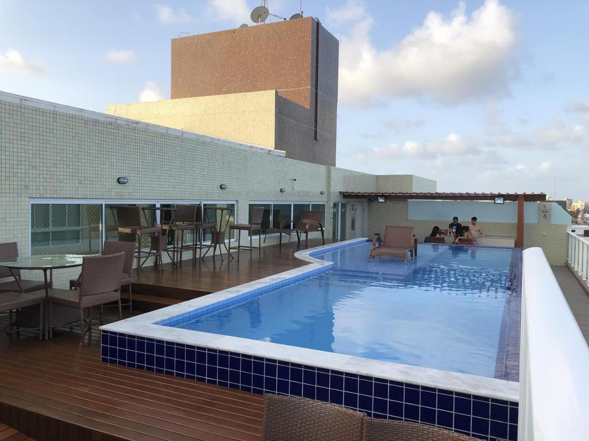 Flat 202 Com Vista Parcial Do Mar De Intermares Apartment Cabedelo Exterior photo