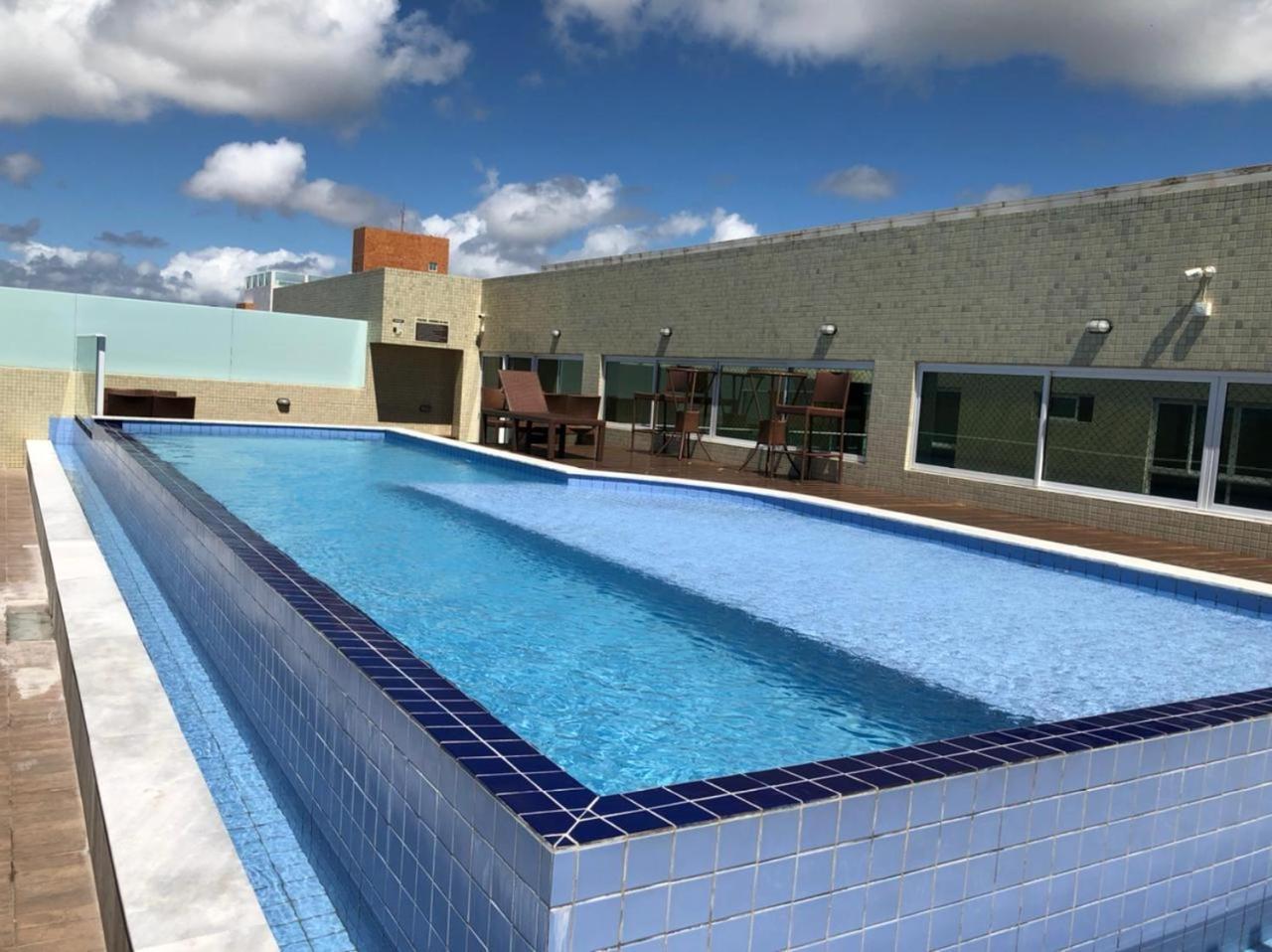 Flat 202 Com Vista Parcial Do Mar De Intermares Apartment Cabedelo Exterior photo