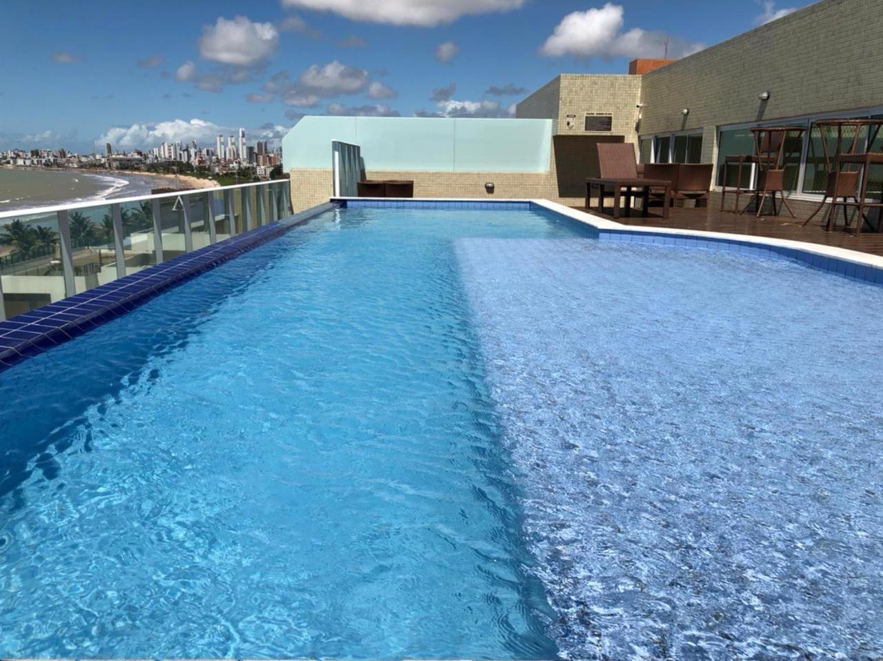 Flat 202 Com Vista Parcial Do Mar De Intermares Apartment Cabedelo Exterior photo